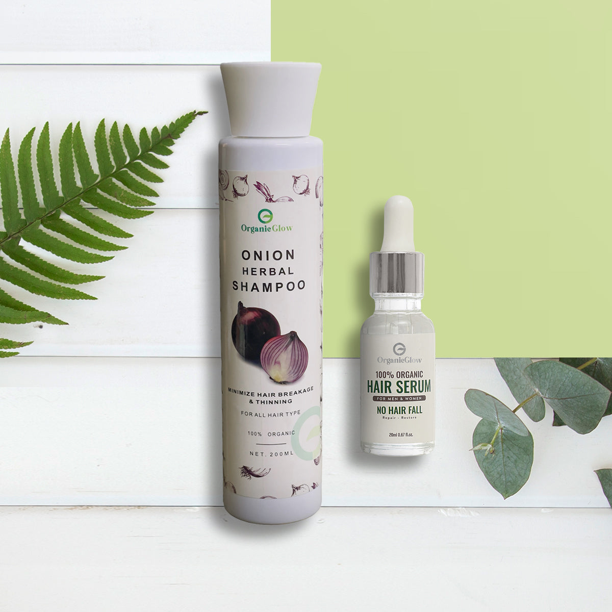 Hair Defense Pair - Organic Glow